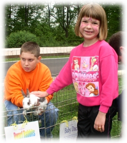 Diana and the bunny