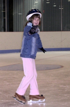 Diana skating