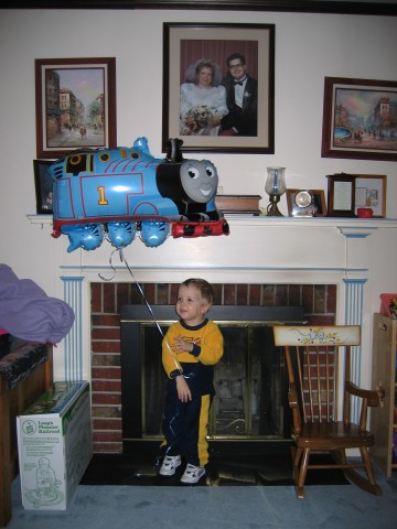 Steven and the Thomas Balloon