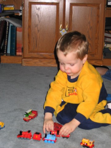Steven at play