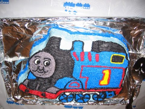 Thomas the Tank Engine cake
