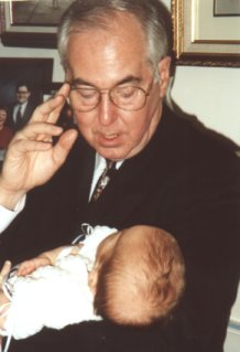 Steven is baptized